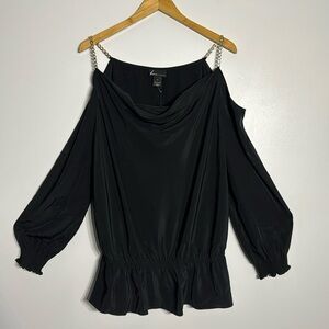 Cold-Shoulder Blouse